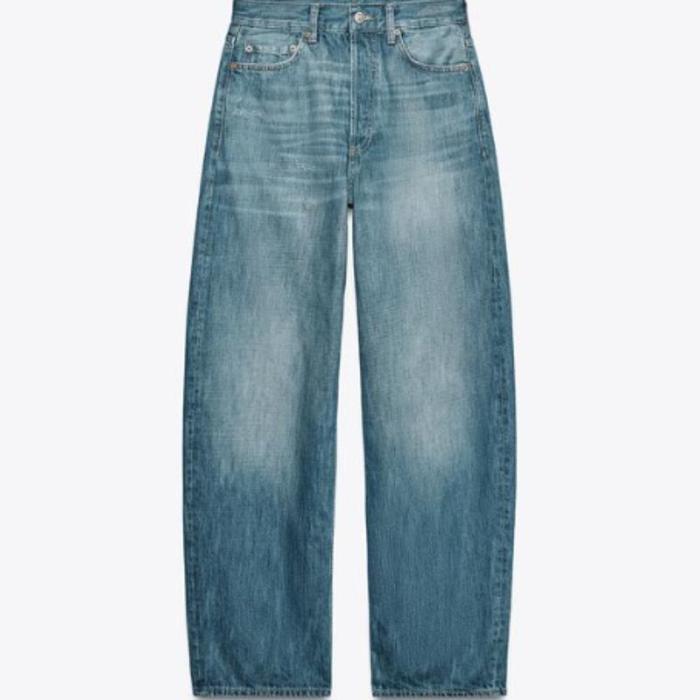 ZW COLLECTION RELAXED MID-RISE JEANS
